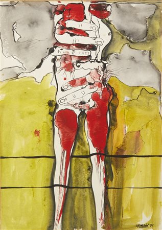 FABBRI AGENORE (1911 - 1998) - Senza titolo.