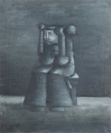 BATTAGLIA XANTE (n. 1943) - Figura arcaica.