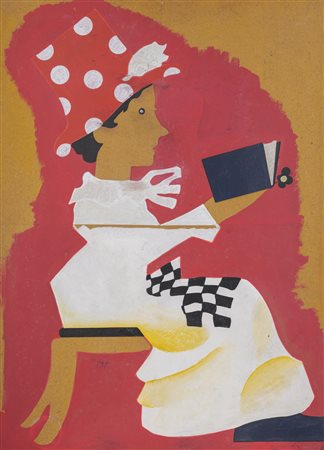 SPOLDI ALDO (n. 1949) - Studio per "Il gioco dell'oca".