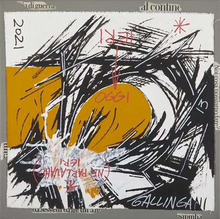 GALLINGANI ALBERTO (n. 1938) - AGN MC 43.