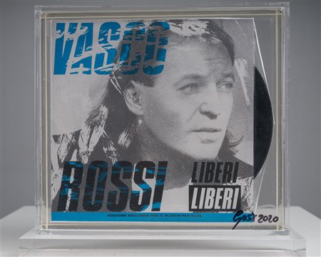 GOST GIORGIO (n. 1962) - Disco 45 giri con resina.