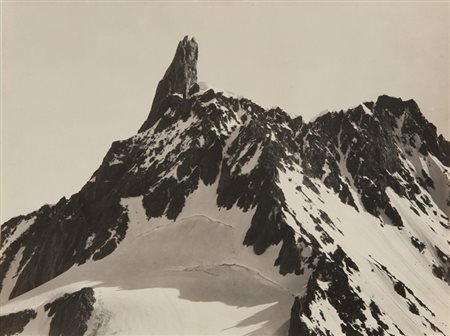 SELLA VITTORIO (1859-1943) Dente del gigante anni Trenta stampa ai sali...