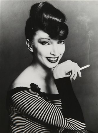 ELISABETTA CATALANO (1941-) Mariangela Melato , ritratto in studio anni' 70...