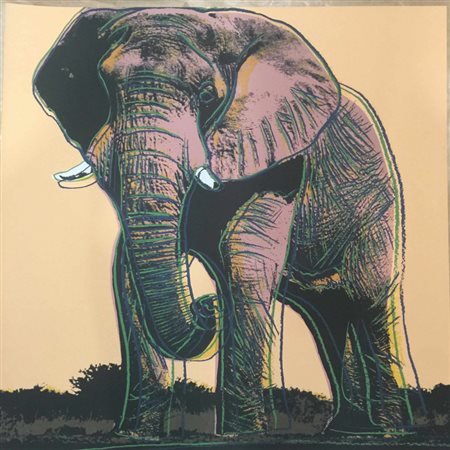 Andy Warhol, Animali in Estinzione- Warhol Creo', 1983