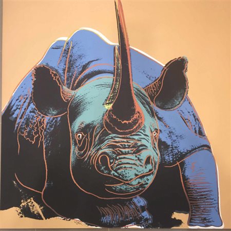 Andy Warhol, Animali in Estinzione-  Warhol Creo', 1983