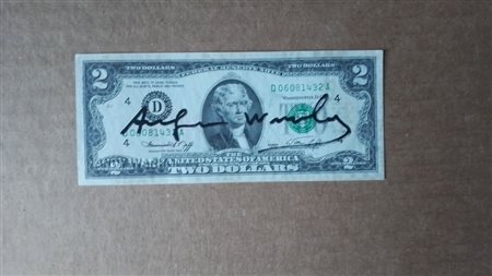 Andy Warhol, 2 Dollari Usa