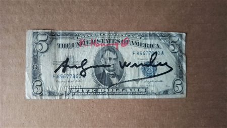 Andy Warhol, 5 Dollari Usa