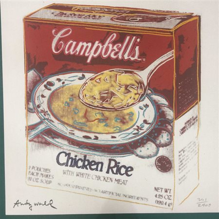 Andy Warhol, Campbells Chichen Rice