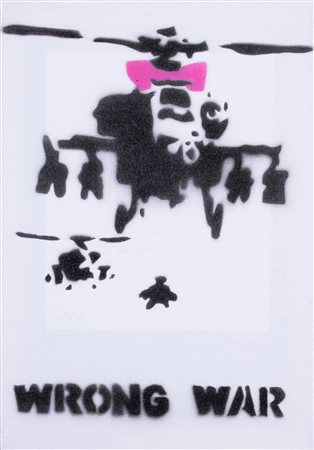 Banksy, Wrong War, 2015
