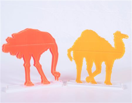 Gino Marotta, «Struzzo artificiale» e «Dromedario artificiale»