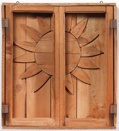 Mario Ceroli, Finestra, 1971