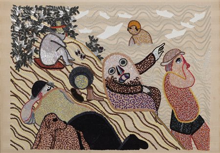 Enrico Baj, La Beignade, 1972