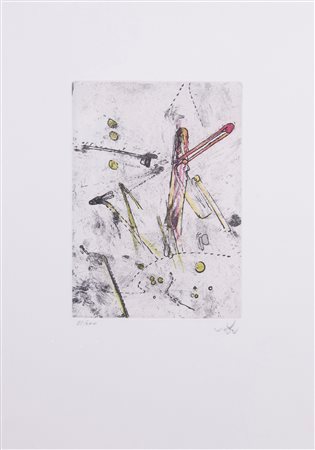 Roberto Sebastian Matta, Due grafiche «Droites libérées», (1971)