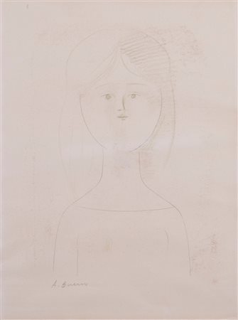 Antonio Bueno, Due grafiche a soggetto «Ritratto»