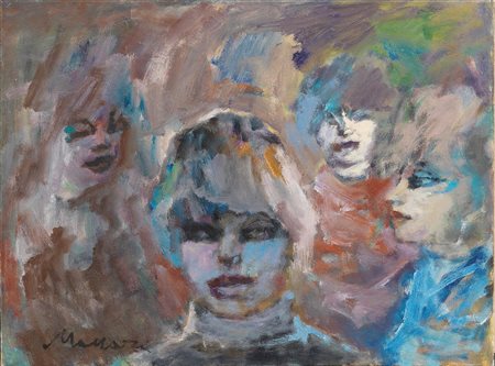 Mino Maccari, Figure, anni Settanta