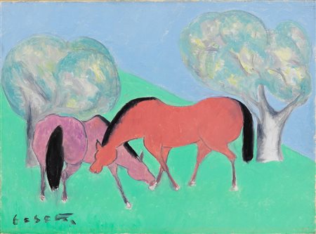 Giuseppe Cesetti, Cavalli, (1977)