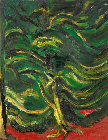 Virgilio Guidi, Alberi, 1975