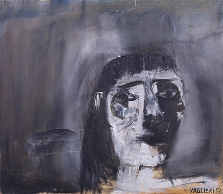 Tino Vaglieri, Ritratto, 1957