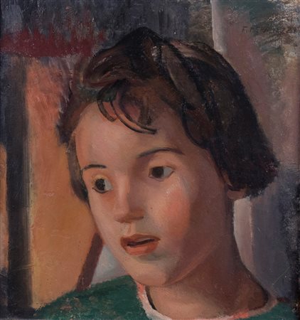 Ferruccio Ferrazzi, Volto di fanciullo, (1921)