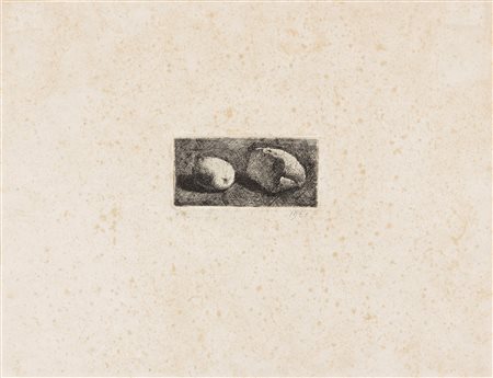 Giorgio Morandi, Natura morta con pane e limone, 1921