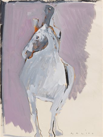 Marino Marini, Studio per cavaliere, (1948)