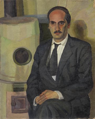 Emilio Pettoruti, Ritratto di Piero Marussig, 1920