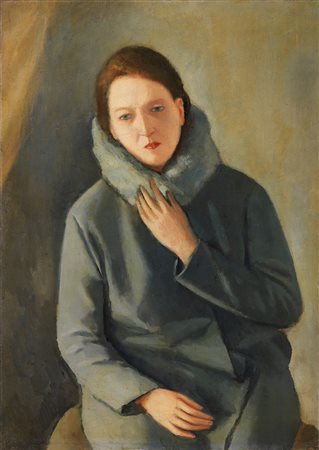 Virgilio Guidi, Ritratto della moglie, 1928