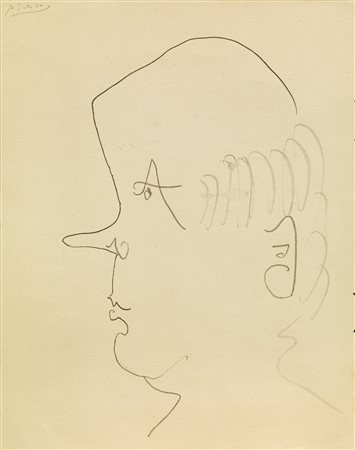 Pablo Picasso, Portrait de Georges Auric