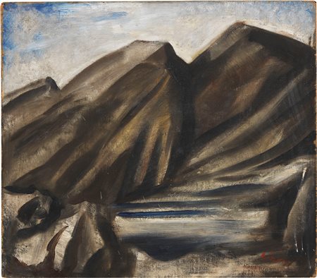 Mario Sironi, Montagne, 1932 ca.