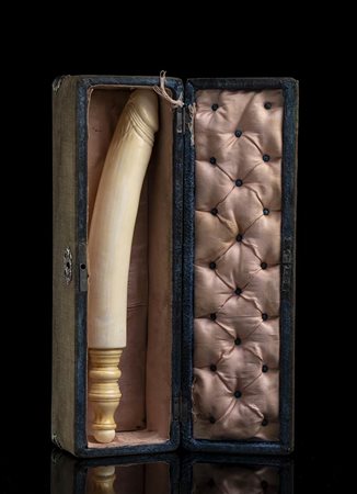 Fallo inglese vittoriano in avorio - XIX secolo