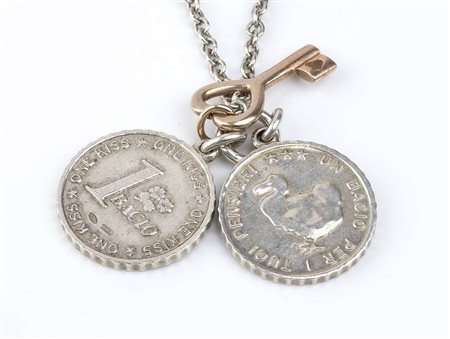 POMELLATO collezione DODO: girocollo argento con pendenti