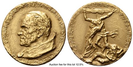 CITTA' DEL VATICANO. Giovanni Paolo II (1978-2005). Trittico di medaglie