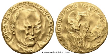 CITTA' DEL VATICANO. Giovanni Paolo II (1978-2005). Trittico di medaglie