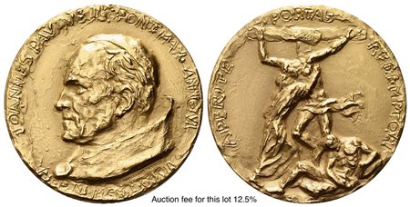 CITTA' DEL VATICANO. Giovanni Paolo II (1978-2005). Trittico di medaglie