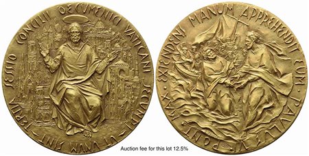 CITTA' DEL VATICANO. Paolo VI (1963-1978). Trittico di medaglie