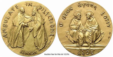 CITTA' DEL VATICANO. Paolo VI (1963-1978). Trittico di medaglie Straordinarie Ambulate in Dilectione 