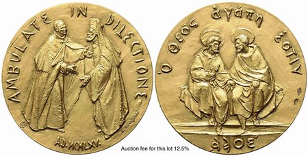 CITTA' DEL VATICANO. Paolo VI (1963-1978). Trittico di medaglie Straordinarie Ambulate in Dilectione