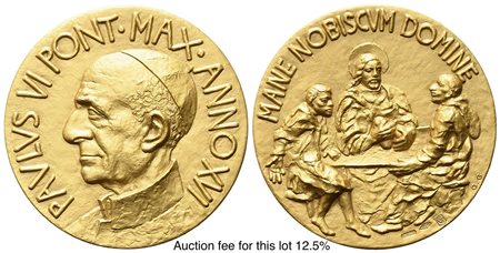 CITTA' DEL VATICANO. Paolo VI (1963-1978). Trittico di medaglie