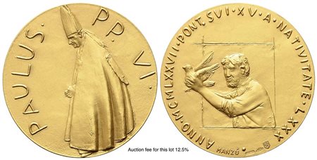 CITTA' DEL VATICANO. Paolo VI (1963-1978). Trittico di medaglie Straordinarie