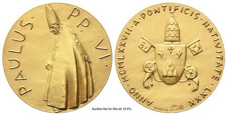 CITTA' DEL VATICANO. Paolo VI (1963-1978). Medaglia Straordinaria