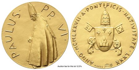CITTA' DEL VATICANO. Paolo VI (1963-1978). Medaglia Straordinaria