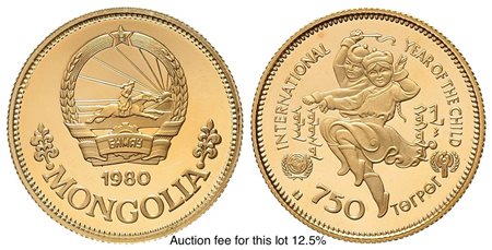 MONGOLIA. 750 tugrik