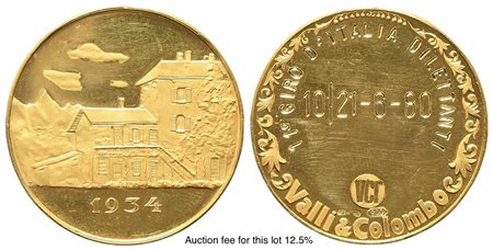 ITALIA. Medaglia per l'11° Giro d'Italia Dilettanti