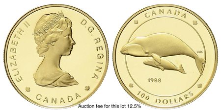 CANADA. 100 dollari
