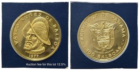 PANAMA. 100 balboas