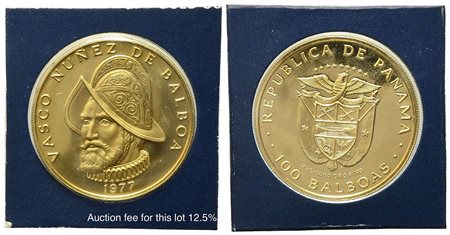 PANAMA. 100 balboas