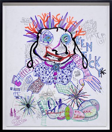 Paul Kostabi The Self Congratulations, 2019 olio su tela cm 144x115 Autentica...