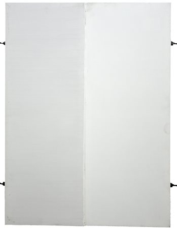 Enzo Cacciola N. 9, 2014 multigum su tela e ferro cm 90x67 Autentica a cura...