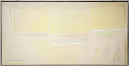 Riccardo Guarneri Campi gialli dall’alto a tutta luce, 2008 acrilico su tela...