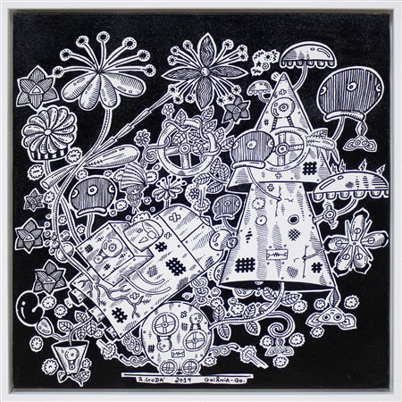 Rodrigo Godà Fabrica De Armas II, 2014 olio su tela cm 50x50 Opera pubblicata...